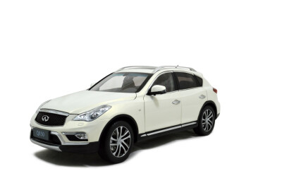 

118 scale Infiniti QX50 2016 diecast model car white