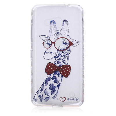 

Giraffe Pattern Soft Thin TPU Rubber Silicone Gel Case Cover for Microsoft Lumia 550