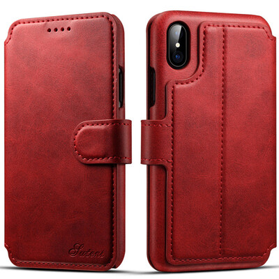 

New iPhoneXS Mobile Phone Case Apple 8plus Mobile Phone Case Flip Cover Card Wallet Cover