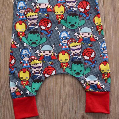 

Superhero Newborn Baby Bodysuit Romper Infant Boy Girl Jumpsuit Clothes Outfit