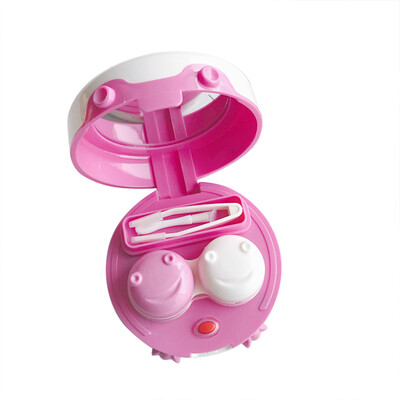 

Electric Contact Lens Auto Cleaner Washer Cleaning Device Box Battery Powered Onoff Switch Button Cleaner Washing Machine Contain