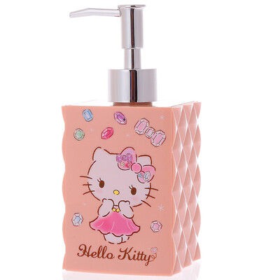 

HELLO KITTY Креативный шаблон дома алмазов Жидкое мыло для рук Диспенсер бутылки бутылки моющего средства эмульсионные бутылки твердый флакон с тонером прессованные ромба KT1274