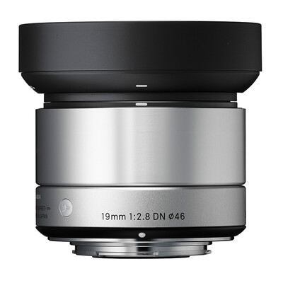

Сигма (Sigma) ART 19мм F2.8 DN половин фиксированного фокуса кадр широкоугольного одного микро портрет сцена (M4 / 3 байонет) Серебро