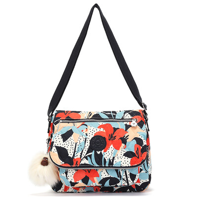 

Kipling Ka Pu Lin сумки Сумка сумка женская K11273 белая красная и синяя лилия бриллиант