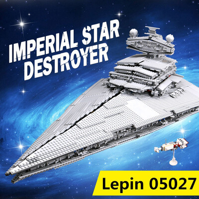 

Lepin 05027 Building Blocks Bricks Stars Series War LegoING 10030 Super Star Destroyer Educational Children Toys Gift 3250PCS