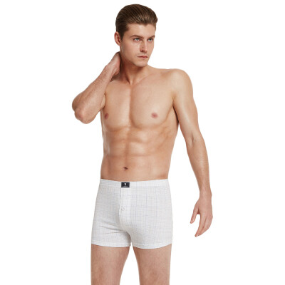 

Playboy 5295 Men&39s underwear summer home Arrow pants underwear men&39s four corners shorts 1 set lattice