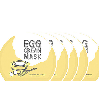 

So cool for cool for school smooth egg foam mask 100ml mousse moisturizing fine pores moist&tender