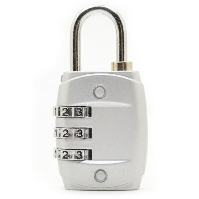 

BZN 3 Digit Resettable Combination Luggage Suitcase Bag Lock Padlock