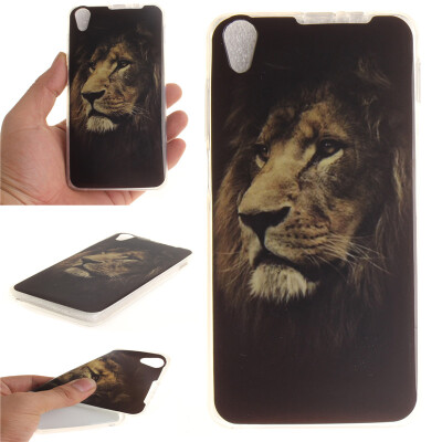 

Lions Pattern Soft Thin TPU Rubber Silicone Gel Case Cover for Lenovo S850