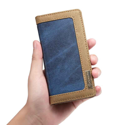 

Cow Boy Design Canvas Case For iPhoneX Xr Caseme Jeans Denim Leather Credit Card Wallet Flip Stand Cover For iPhoneXs Xs Max