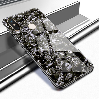 

Goowiiz Phone Case For Xiaomi Mi 88 Se8 Explore Luxury Soft Edge Silicone Frame Glass Shell Cover
