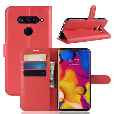 

for LG V40 ThinQ LM-V405QA Wallet Phone Case for LG V40 ThinQ LM-V405QA V405TA V405UA Flip Leather Cover Case Etui Fundas