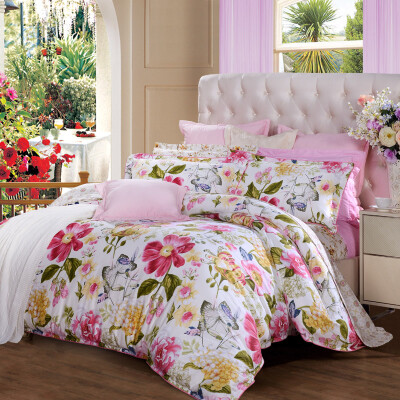 

FUANNA cotton bed set/bed kit (duvet cover/bedsheet/pillowcase