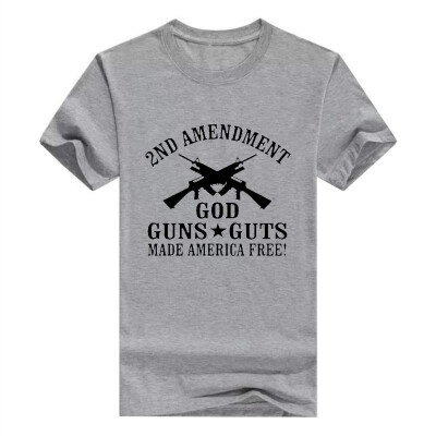 

2nd Amendment-God Guns Guts Patriotic T Shirt