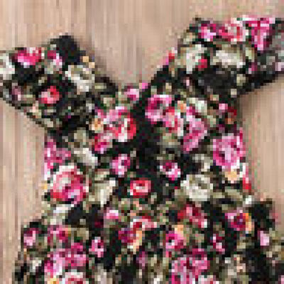 

Toddler Kids Baby Girls Floral Romper Bodysuit Jumpsuit Outfits Sunsuit Clothes