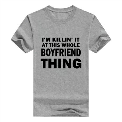 

Boyfriend Gifts Killin It at This Whole Boyfriend Thing Short Sleeve T-Shirt