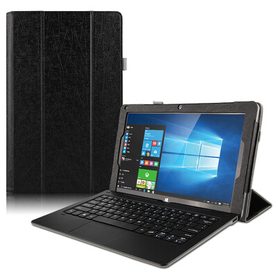 

KOOLIFE Cube Cube iwork1X Корпус Cloak Leather Case Кожаный чехол / Колыбель Кожаный чехол Cricket iwork 1X Case 11.6 "- Черный