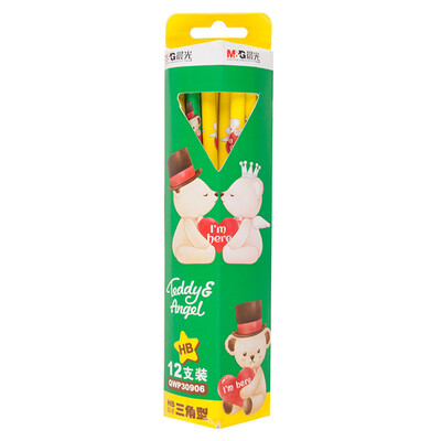 

Morning light M & G Teddy 12 loaded HB wood pencil QWP30906