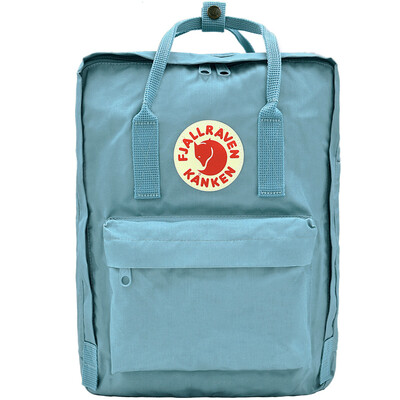 

Arctic Fox Fjallraven waterproof wear-resistant backpack simple fashion casual shoulder bag Kanken Classic 23510 501 sky blue 16L
