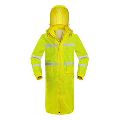 

CNMF moufu Long reflective raincoats