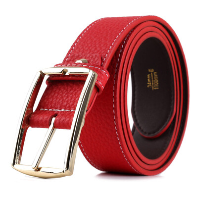 

Pierre Cardin Pierre Cardin Ms widening belt trend fashion leather buckle buckle belt pants belt P6A919210-BYC red