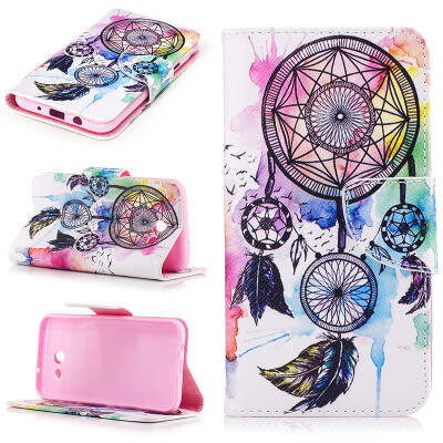 

Dreamcatcher Design PU Leather Flip Cover Wallet Card Holder Case for SAMSUNG GALAXY J3 2017/J327