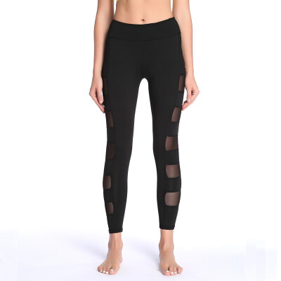 

Women Ballet Bandage Tie Dancing Yoga Leggings Workout Cropped Capris Aerobics Sport