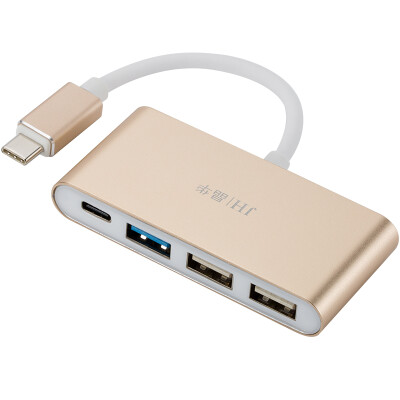 

Jinghua JH 3530 Type-C Converter Apple&39s new MacBook PD Fast Charger Adapter USB-C to USB30 High Speed ​​3-port HUB Hub Splitter