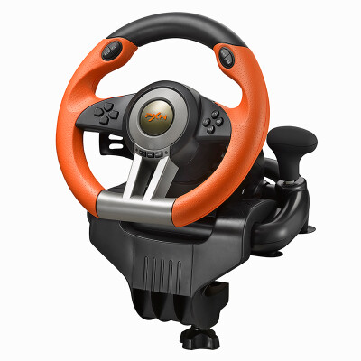

Lai Shida PXN Thunder Chi PXN-V3II PC computer cable dual-mode vibration game steering wheel vitality orange