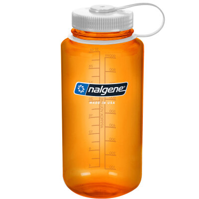 

Loctite nalgene plastic space cup 1000ml wide mouth sports portable kettle outdoor water bottle orange 2178-2029