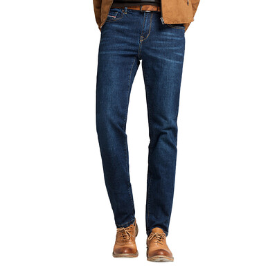 

Pierre cardin (pierre cardin) 203682-0808 осенняя и зимняя толстая вода промытая хлопковая бомба случайные прямые удобные удобные мужские джинсы 36 ярдов синий