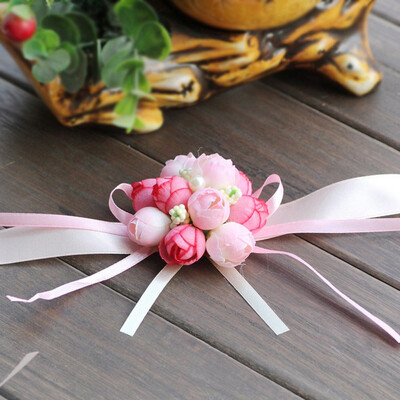 

The Rose Emulational Wrist Flower Decoration