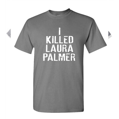 

I Killed Laura Palmer - 80s Retro tv - Mens Cotton T-Shirt