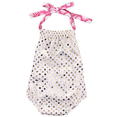 

Cotton Newborn Infant Baby Girls Bodysuit Romper Jumpsuit Clothes Outfits Floral