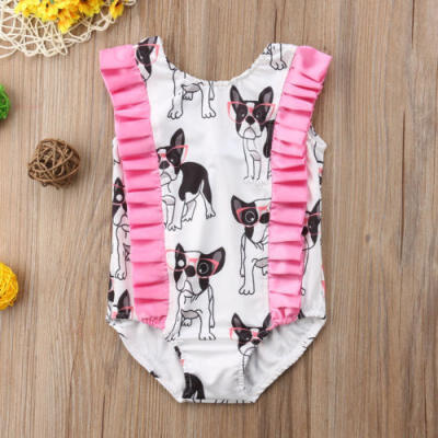 

1PcKids Baby Girls Bikini Set Navy Bathing Swimsuit Swimwear Swimming Suit