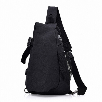 

Lixada Men Chest Bags Casual Chest Pack Anti Theft Sling Crossbody Bags Messenger Bag Shoulder Bag