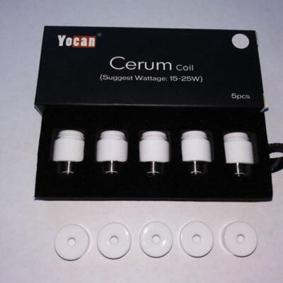 

Yocan Cerum Replacement Coils With Caps Included Authorized Dealer