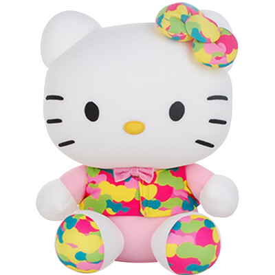 

Hello Kitty плюшевые игрушки мягкие частицы Камуфляж кукла кукла подушки подушки кукла 13 «33 розовый