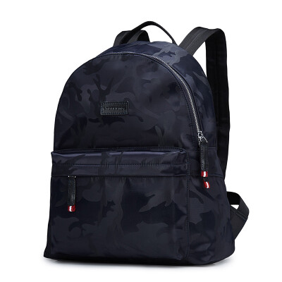 

Old head (LAORENTOU) new travel shoulder bag men and women camouflage large capacity backpack leisure 830J001L1G dark blue
