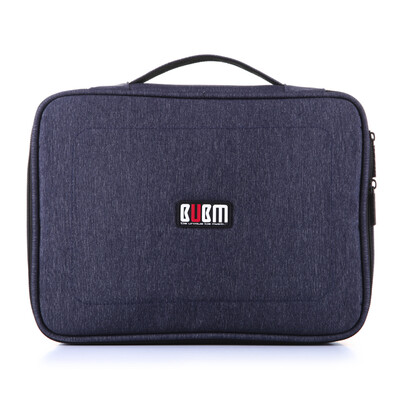 

BUBM DPS three-tier power packs digital accessories finishing package mobile power U disk hard drive data cable storage package iPad mini storage package black