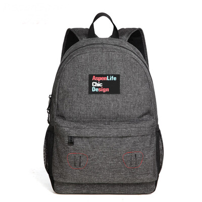 

AspenSport shoulder bag men backpack trend leisure college wind college students bag men&women AS-B59 carbon gray