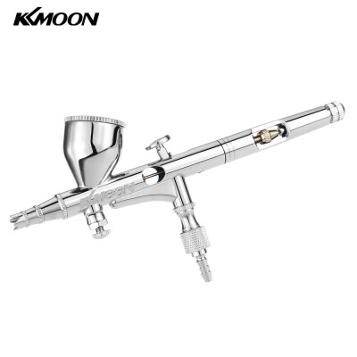 

KKmoon Professional Gravity Feed Dual Action Airbrush Set for Art Painting Tattoo Manicure Paint Hobby Spray Model Air Brush Nail