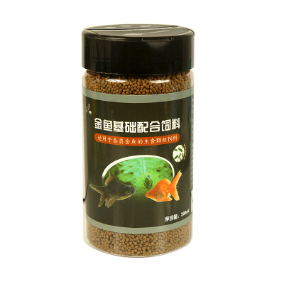 

Li Yu LIYU 300ml floating particles goldfish base with feed small goldfish Koi nutrition enhancement