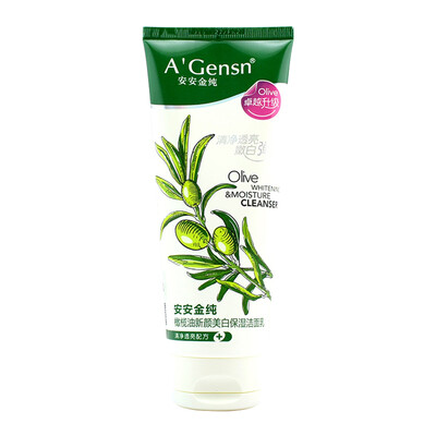 

An Anjin pure A'Gensn olive oil moisturizing facial cleanser 85g