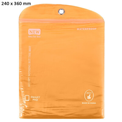 

Mobile Phone Bag 240 x 360mm PVC Ziplock Water Resistant Packaging Storage Bag Phone Accessory