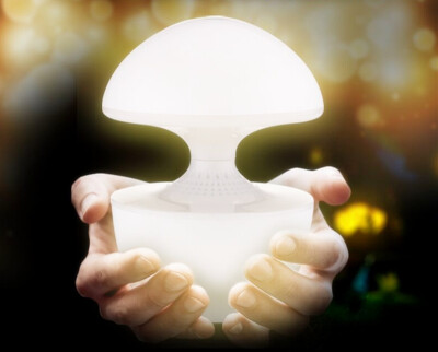 

Creative new magic lamp USB mini speaker notebook computer mobile phone LED luminous color small sonnd gift