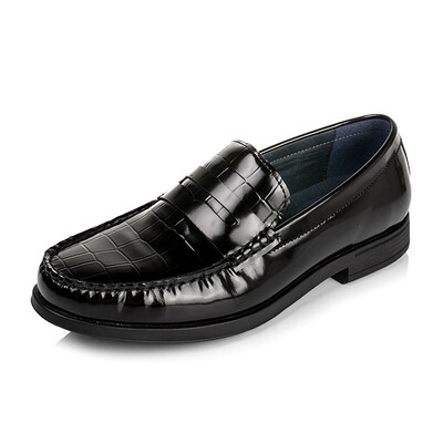 

Best seller BASTO leather men &39s casual shoes black 39 BBL01CQ6
