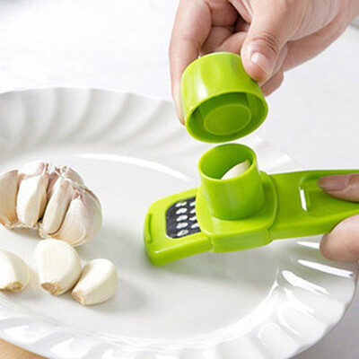 

Vegetable Ginger Garlic Presses Cutter Peeler Crusher Kitchen Restaurant Tool