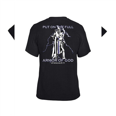 

Armor of God Mens T-Shirt for Law EnforcementLeo Support