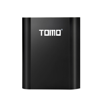

TOMO M4 Battery Charger 418650 Power Bank External USB Charger with Intelligent LCD Display for iPhone X Samsung S8 Note 8